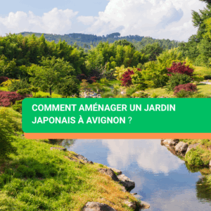 jardin japonais à Avignon