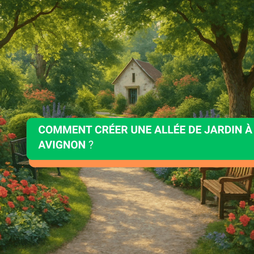 Comment créer une allée de jardin à Avignon ?