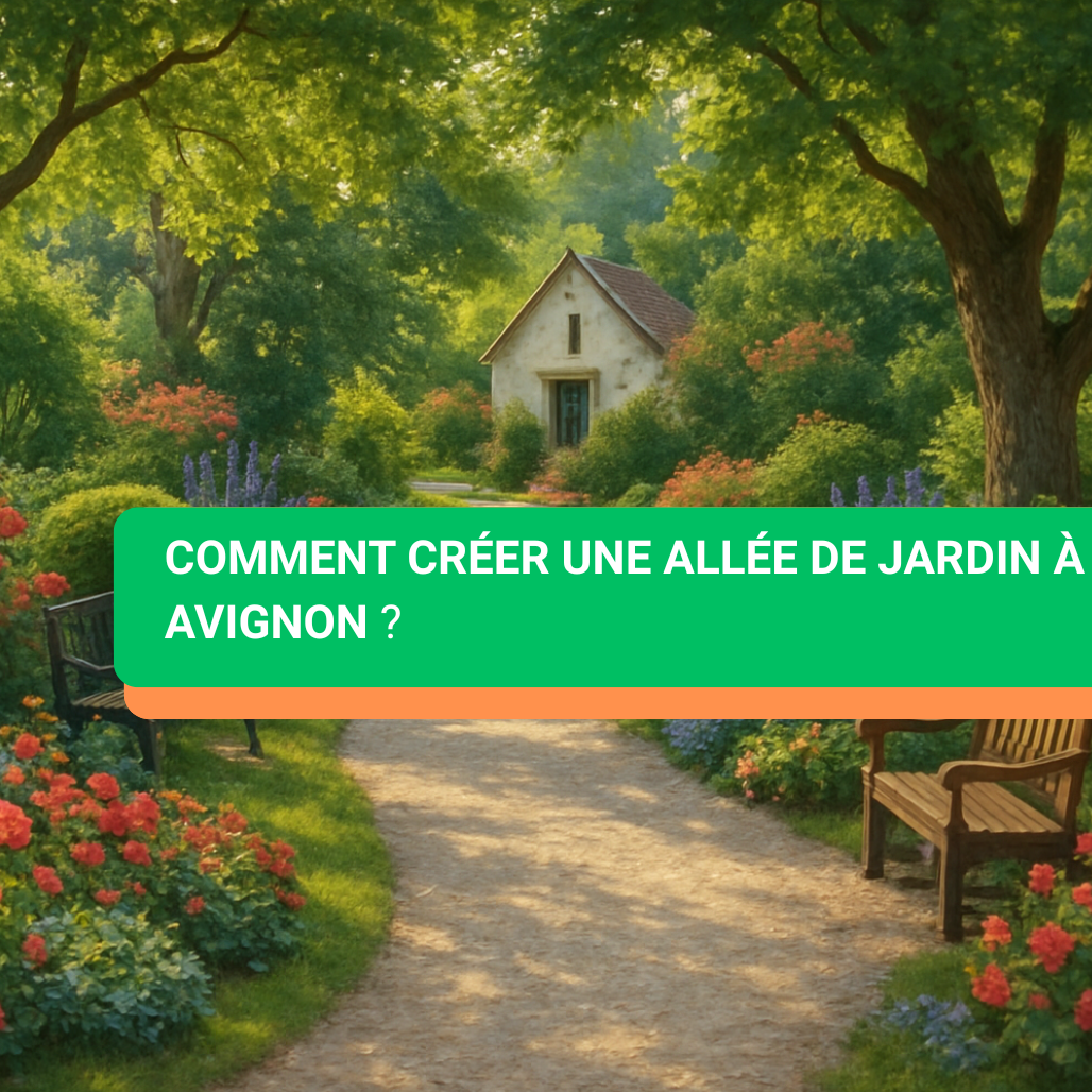 Comment créer une allée de jardin à Avignon ?