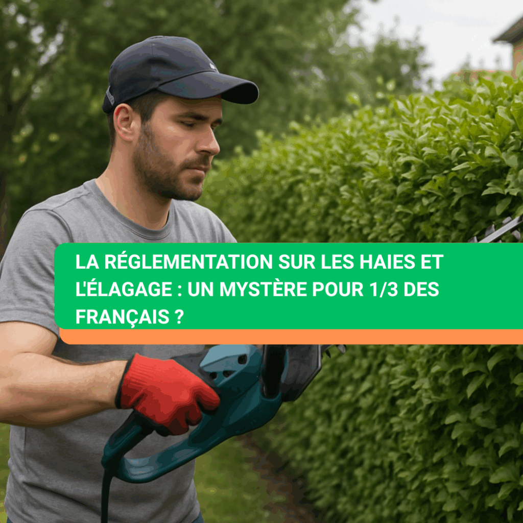 La réglementation sur les haies et l'élagage : un mystère pour 1/3 des Français ?